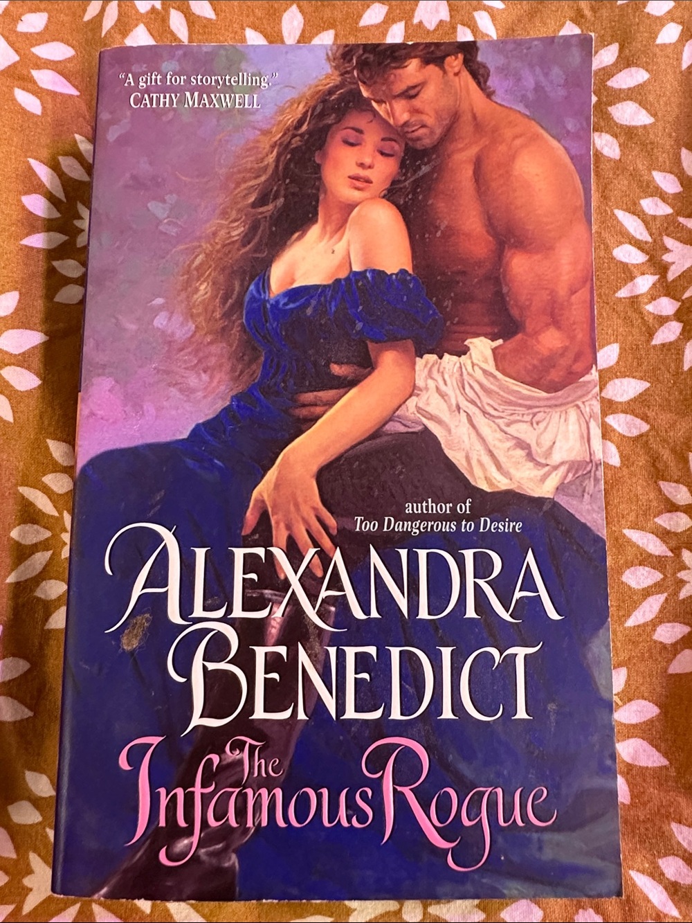 The Infamous Rogue by Alexandra Benedict Paperback Romance Novel
